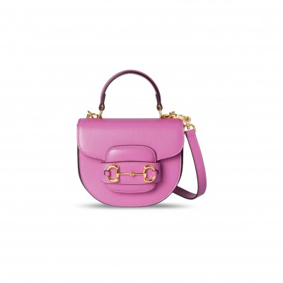 GUCCI HORSEBIT 1955 MINI TOP HANDLE BAG 781387 (18*15*6.5cm)